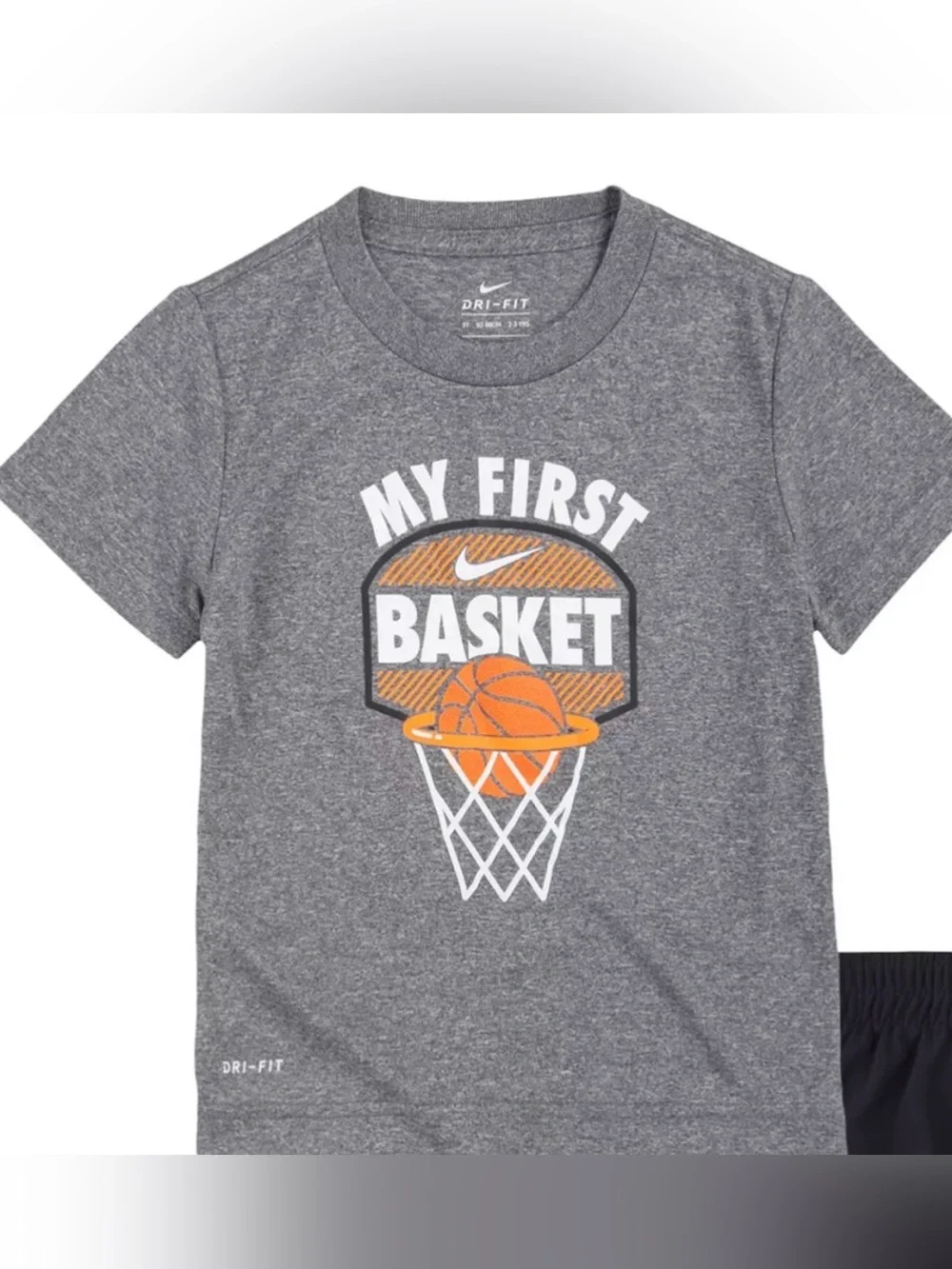 NWOT Toddler Boy Nike My First Basket Tee, 3T